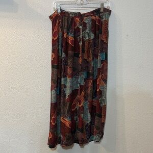 No Brand Multicolor Abstract Women's Skirt